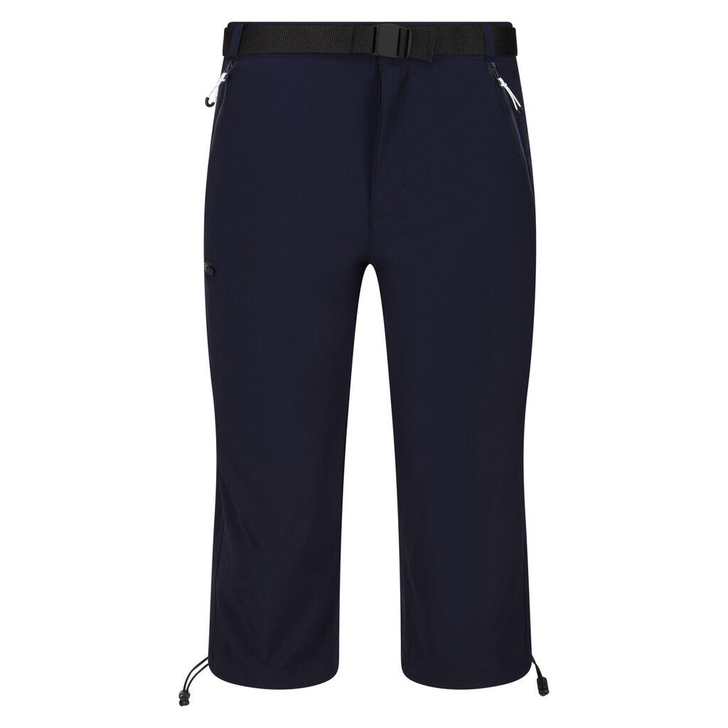 Mens Xert Stretch III Stretch Active Capri Shorts (Navy)