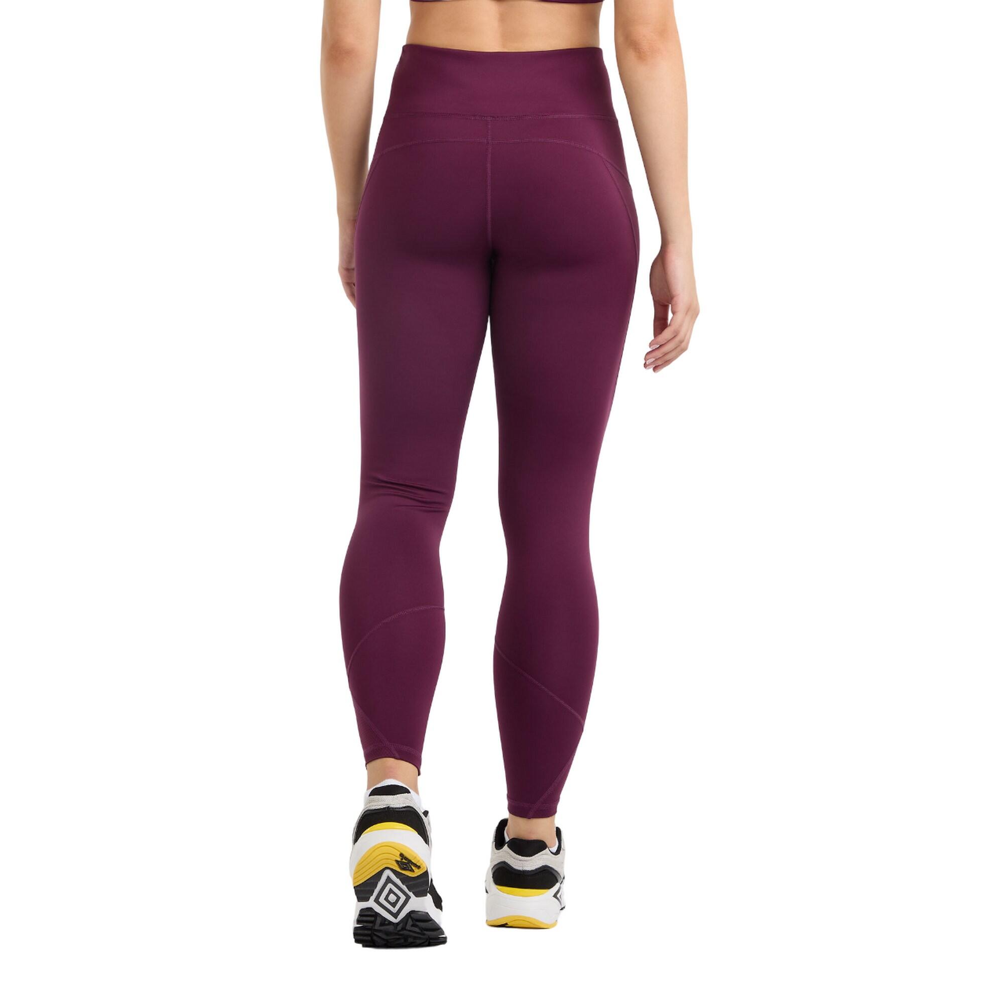 UMBRO Womens/Ladies Pro Training 7/8 Leggings (Potent Purple/Mauve Shadow)