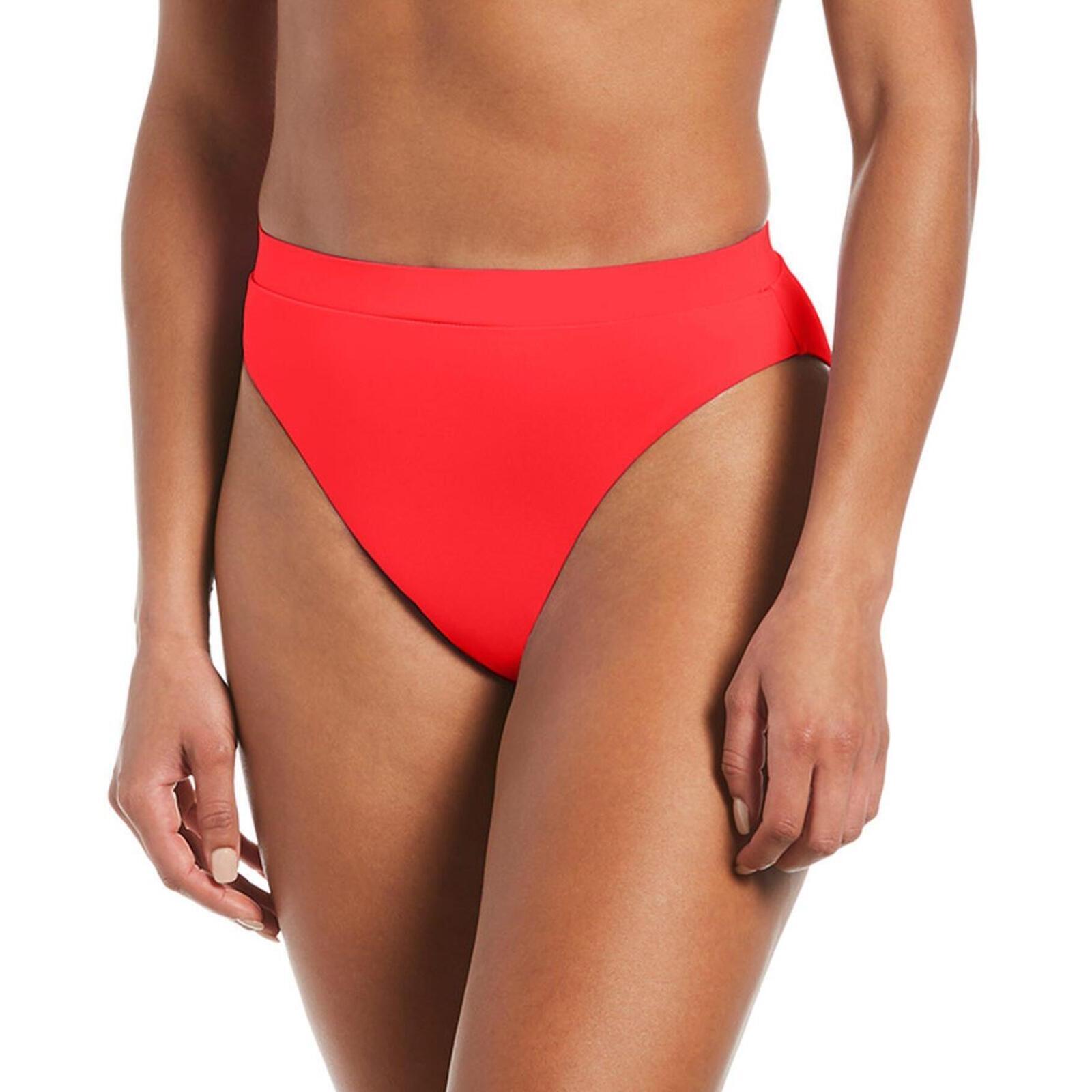 Cuecas de banho nike essential high waist, cor de rosa, mulheres