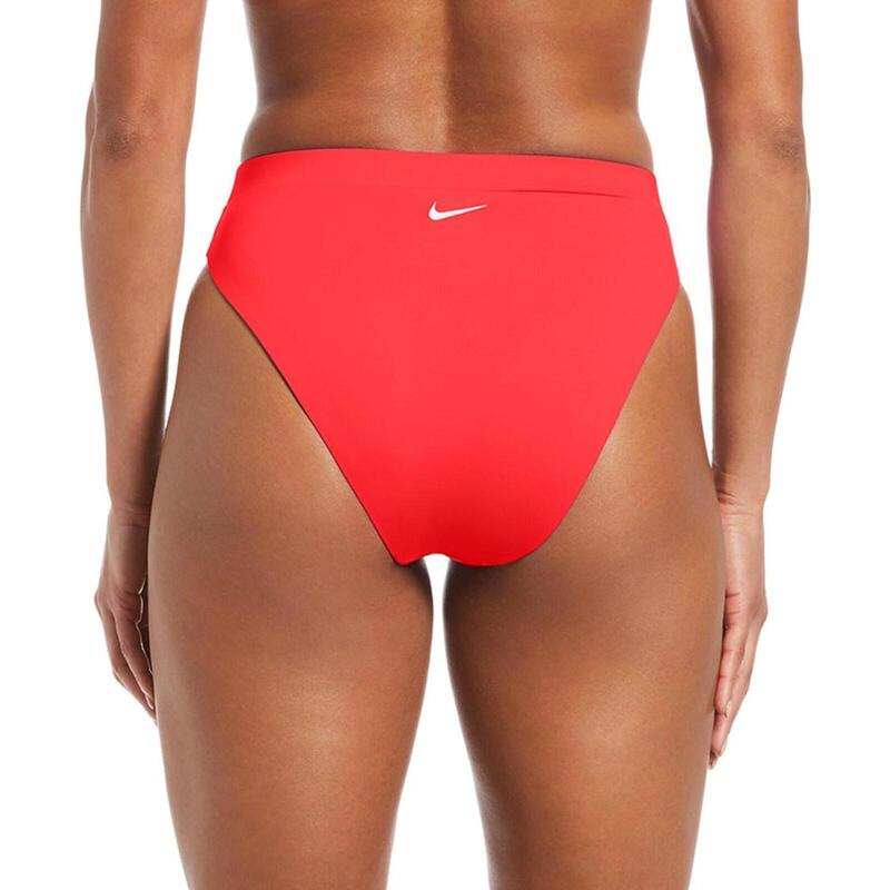 Slip de bain Nike Essential High Waist, Rose, Femmes