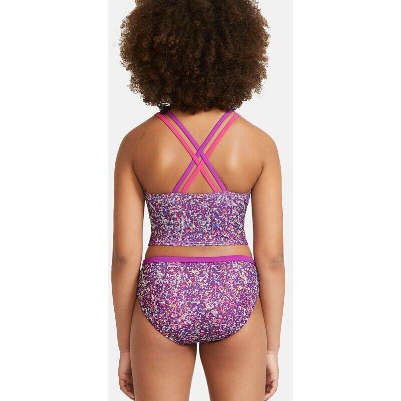 Costum de baie copii Nike Big Kids' (Girls') Spiderback, Mov