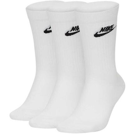 SOCKEN Nike Sportswear Everyday Essential Crew 3 Pairs, Weiß, Unisex