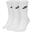 MEIAS Nike Sportswear Everyday Essential Crew 3 Pairs, Branco, Unissex