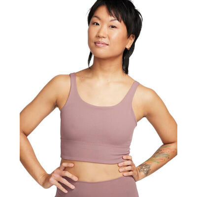 Beha nike zenvy rib, paars, dames