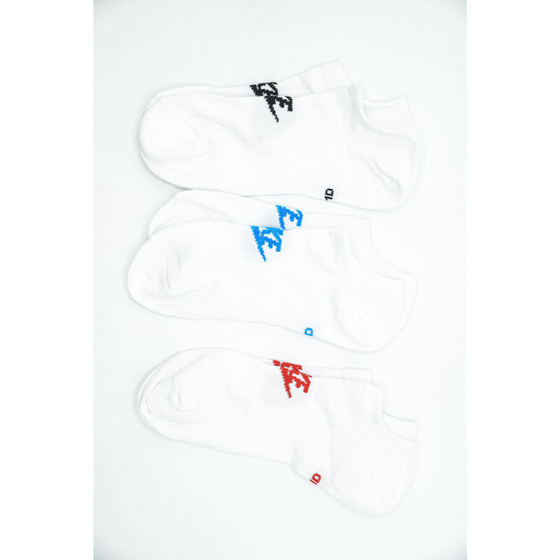 ZOKNI Nike Sportswear Everyday Essential No-Show Socks 3, Fehér, Unisex