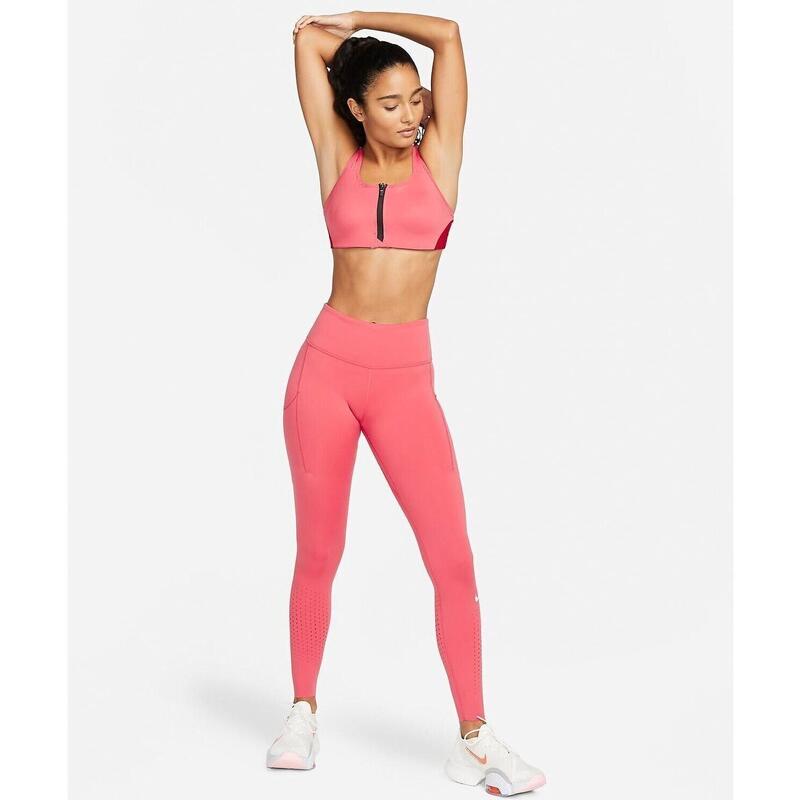 Bustiera femei Nike Dri-FIT Shape, Roz