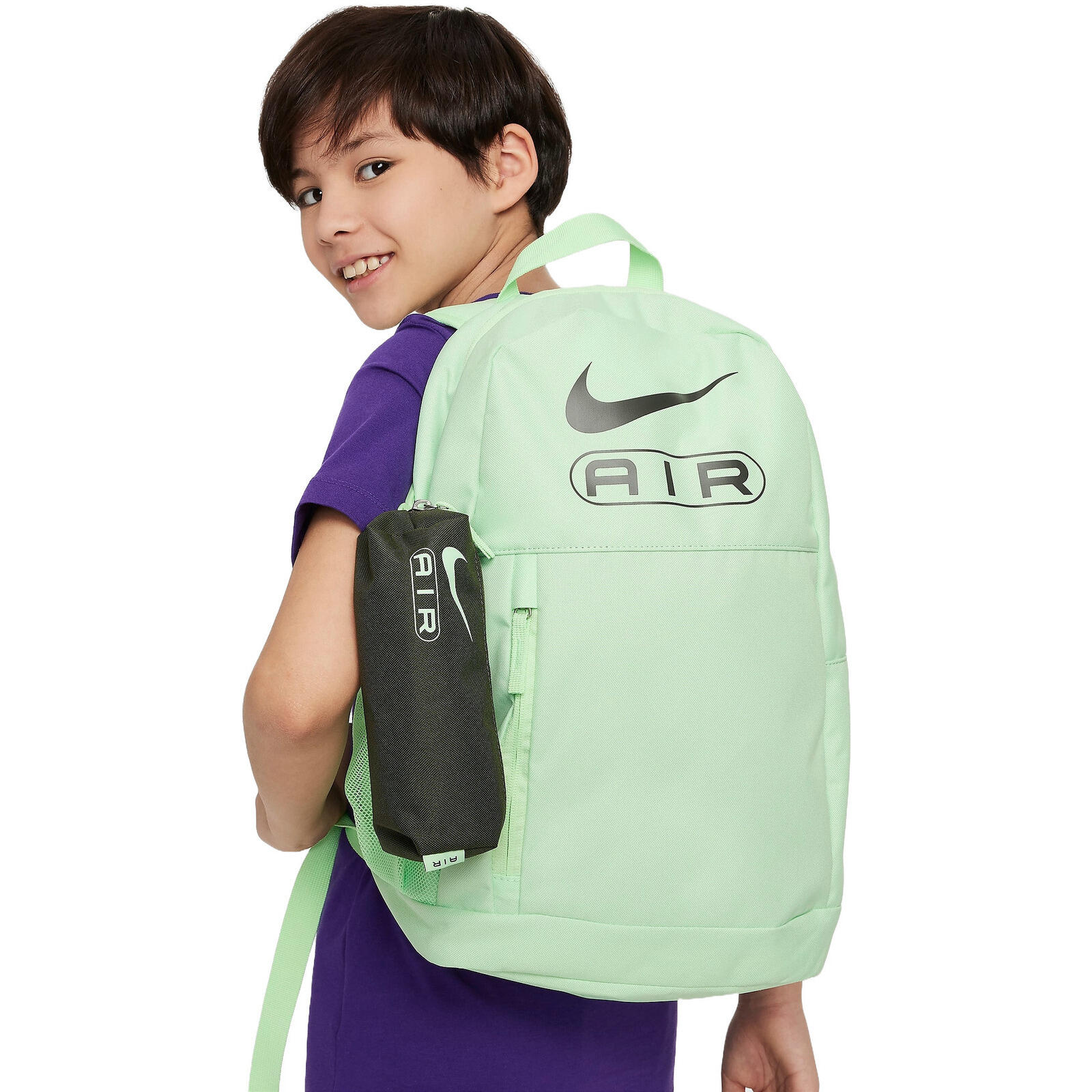 NIKE Rugzak Nike Y Elemental Backpack 20L, Groen, Kinderen