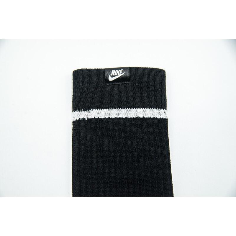 Sosete unisex Nike SNKR Sox Essential Crew (2 Pairs), Negru