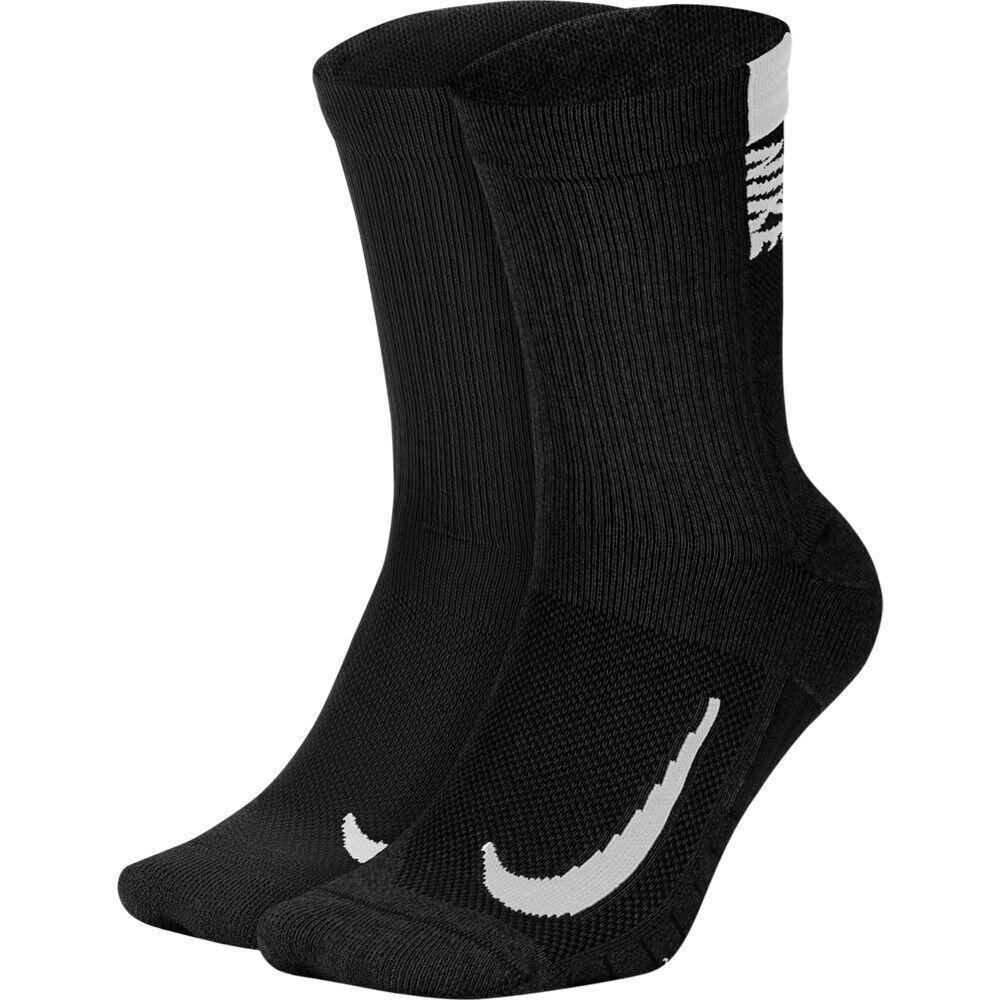 CALZINI Nike Multiplier Crew, Nero, Unisex 1/5