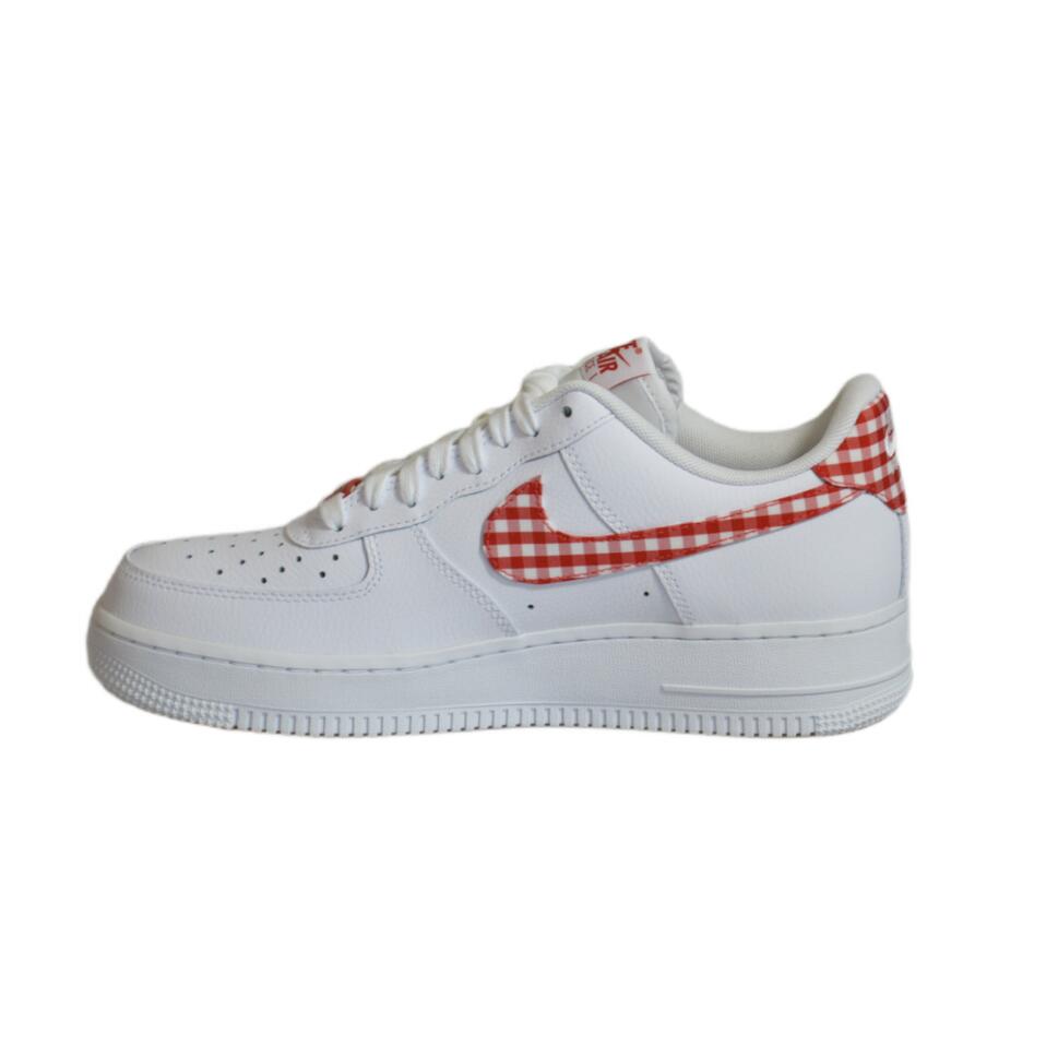Buty sportowe Nike Air Force 1 '07 LOW White Mystic Red