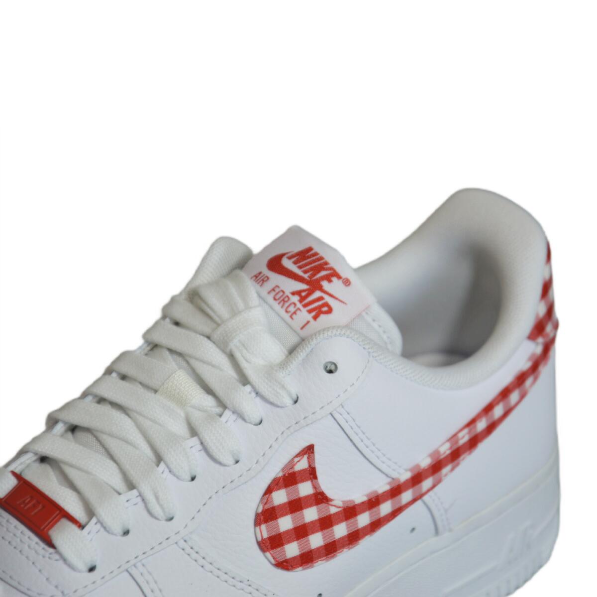 Buty sportowe Nike Air Force 1 '07 LOW White Mystic Red NIKE