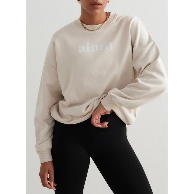 Sweatshirt Club Terry Yoga Dames Clay aim'n