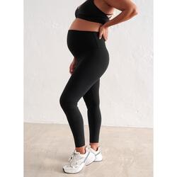 Leggings de maternité de yoga pour femmes Évacuant l'humidité Noir