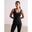 Dames Yoga Sportbeha met V-hals Bralette Zwart