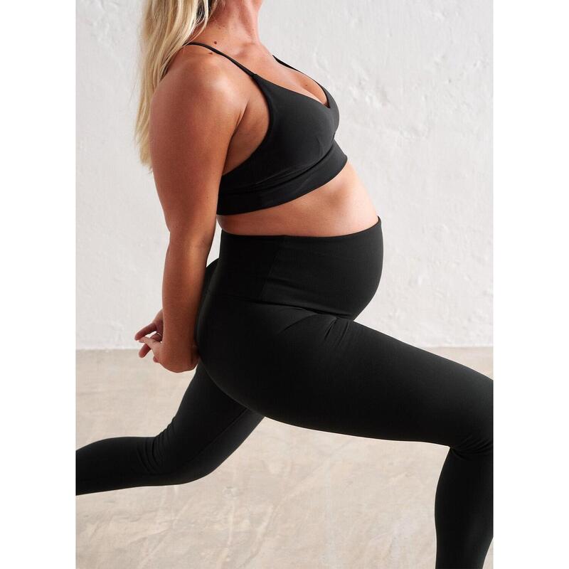 Black Sense Maternity Tights