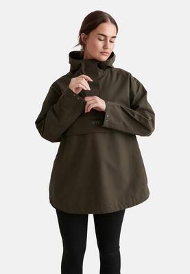 Damen Wandern Jacke Wasserdicht Übergroße Navy Blau