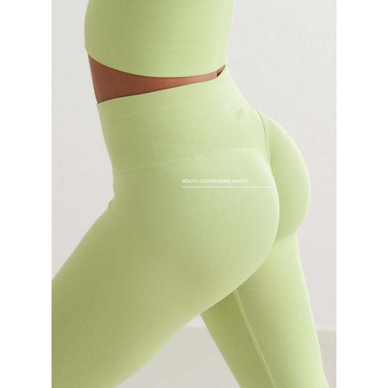 Legging Shape Naadloze Yoga Dames Matcha aim'n