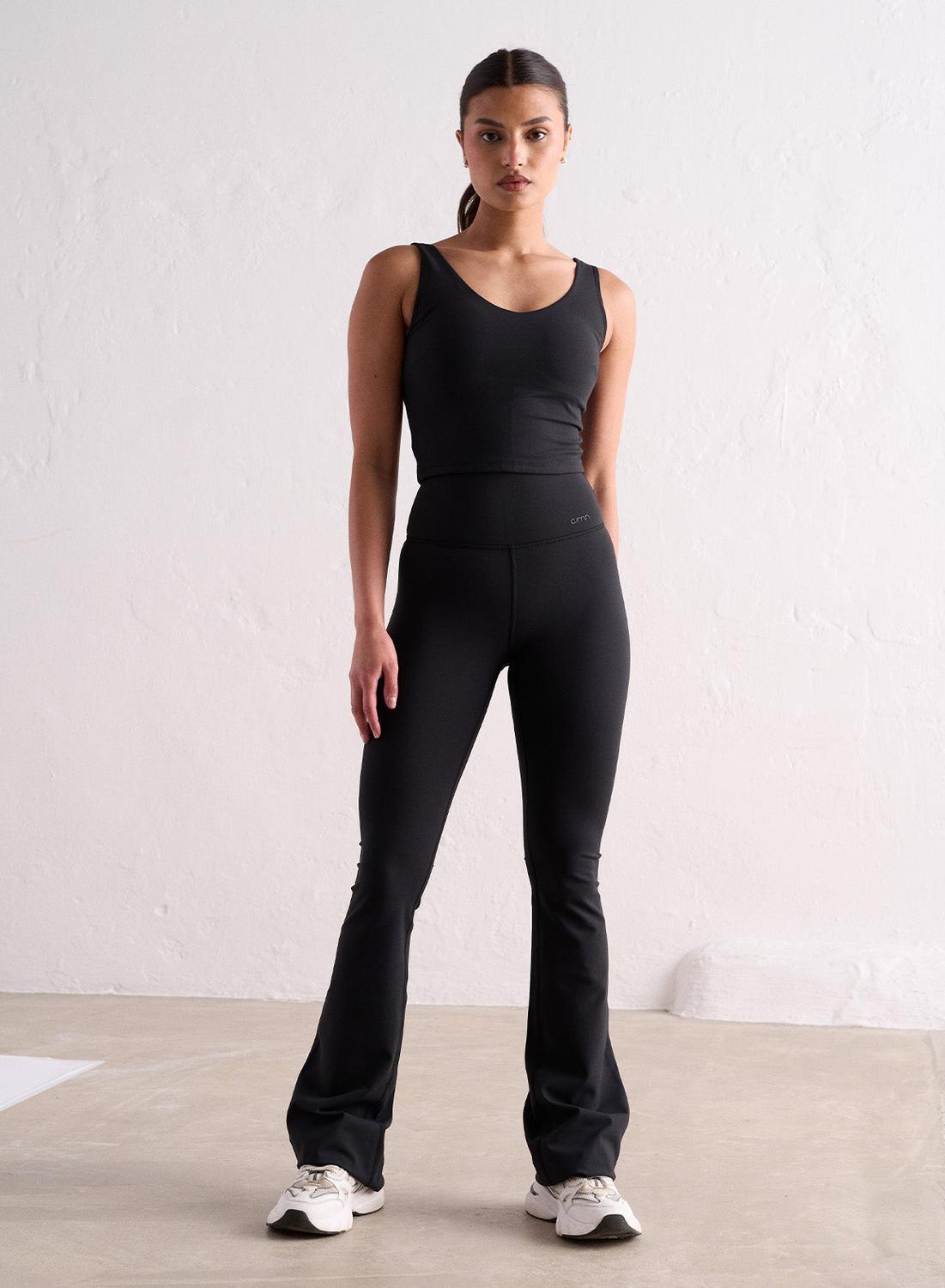 Femme Soutien-gorge de sport à col en V Bralette Noir 3/7