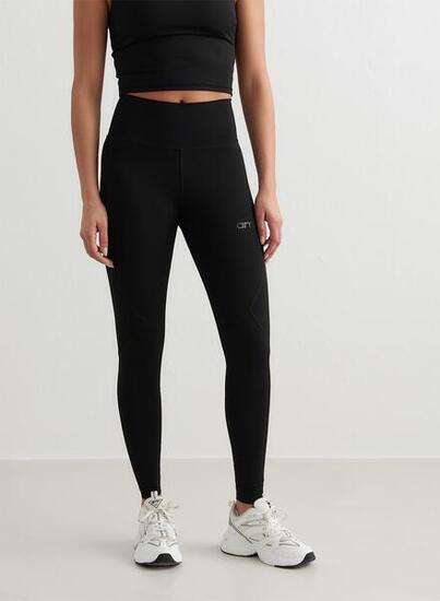Leggings de yoga pour femmes modelant la silhouette évacuant l'humidité Noir