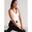 Dames Yoga Sportbeha met V-hals Bralette Wit