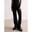 Broek Ease Ribbed Yoga Dames Zwart aim'n