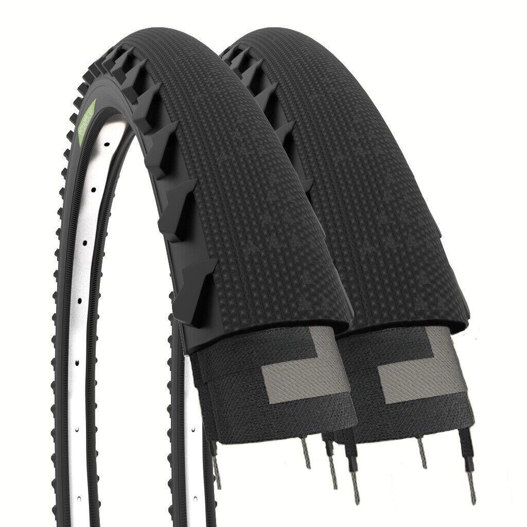 ECOVELO 2 copertoni 26x1.95 (50-559),pneumatici bici mtb demislick 26 x 1.95 trekking EV
