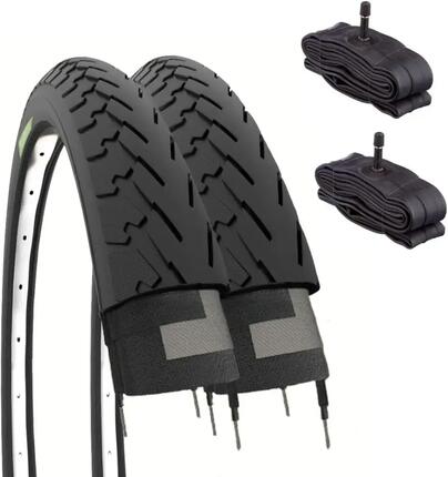 2 Reifen 700x35C 28 1 5/8 3/8 +Schläuche, Reifen Rad 700 x 35C trekking EV