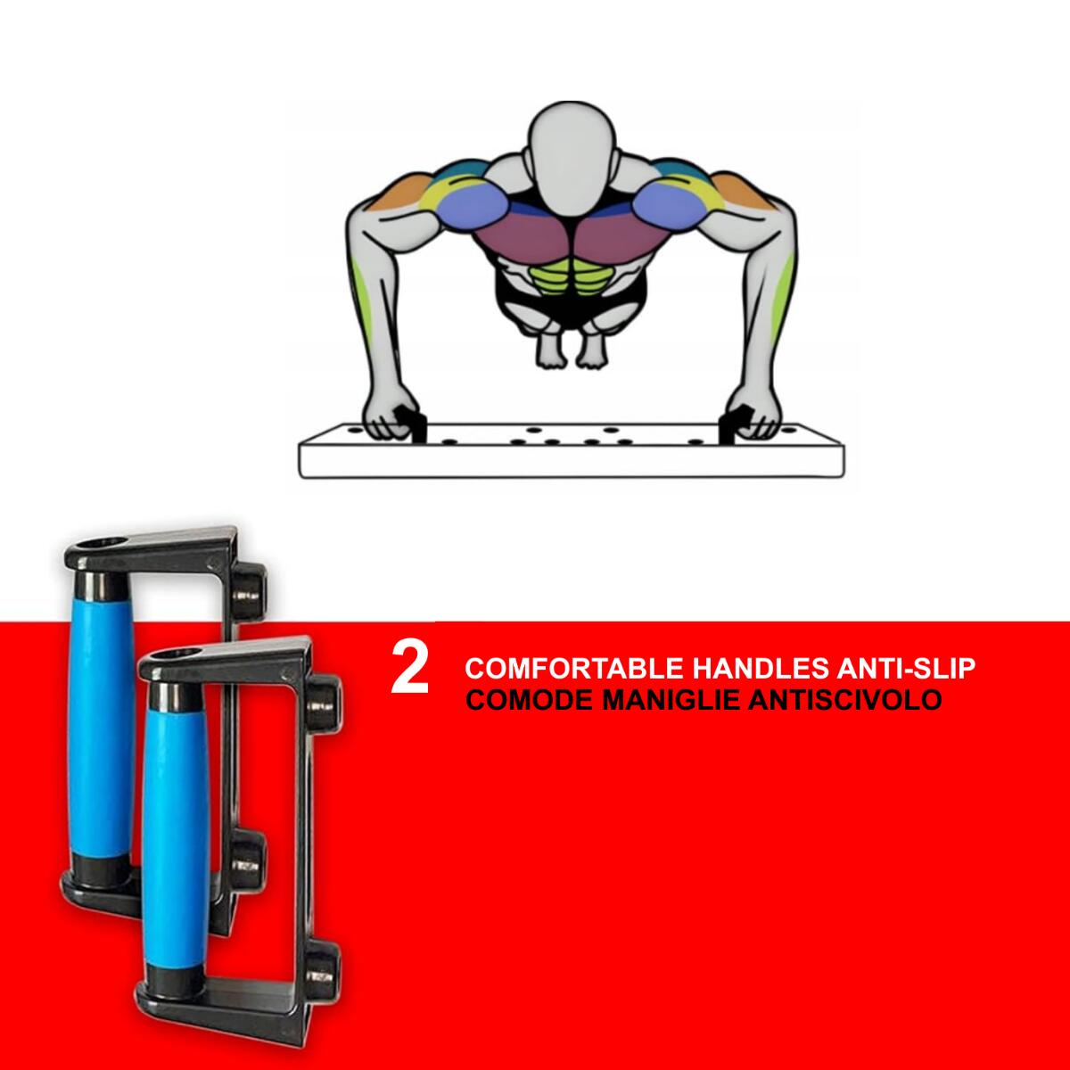 Push-Up Board Multifunctioneel Trainingsapparaat FF 4/7