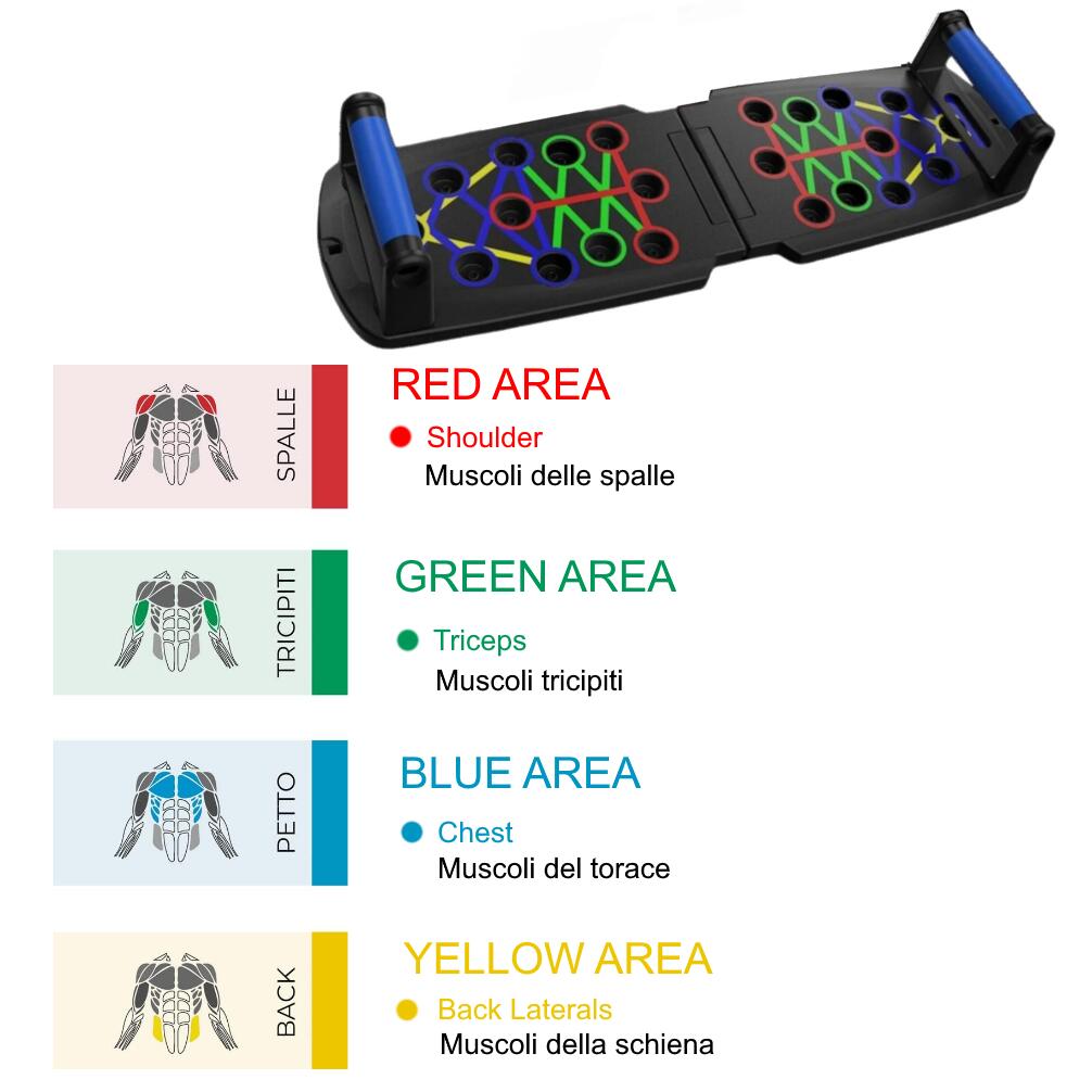 Push-Up Board Multifunctioneel Trainingsapparaat FF 5/7