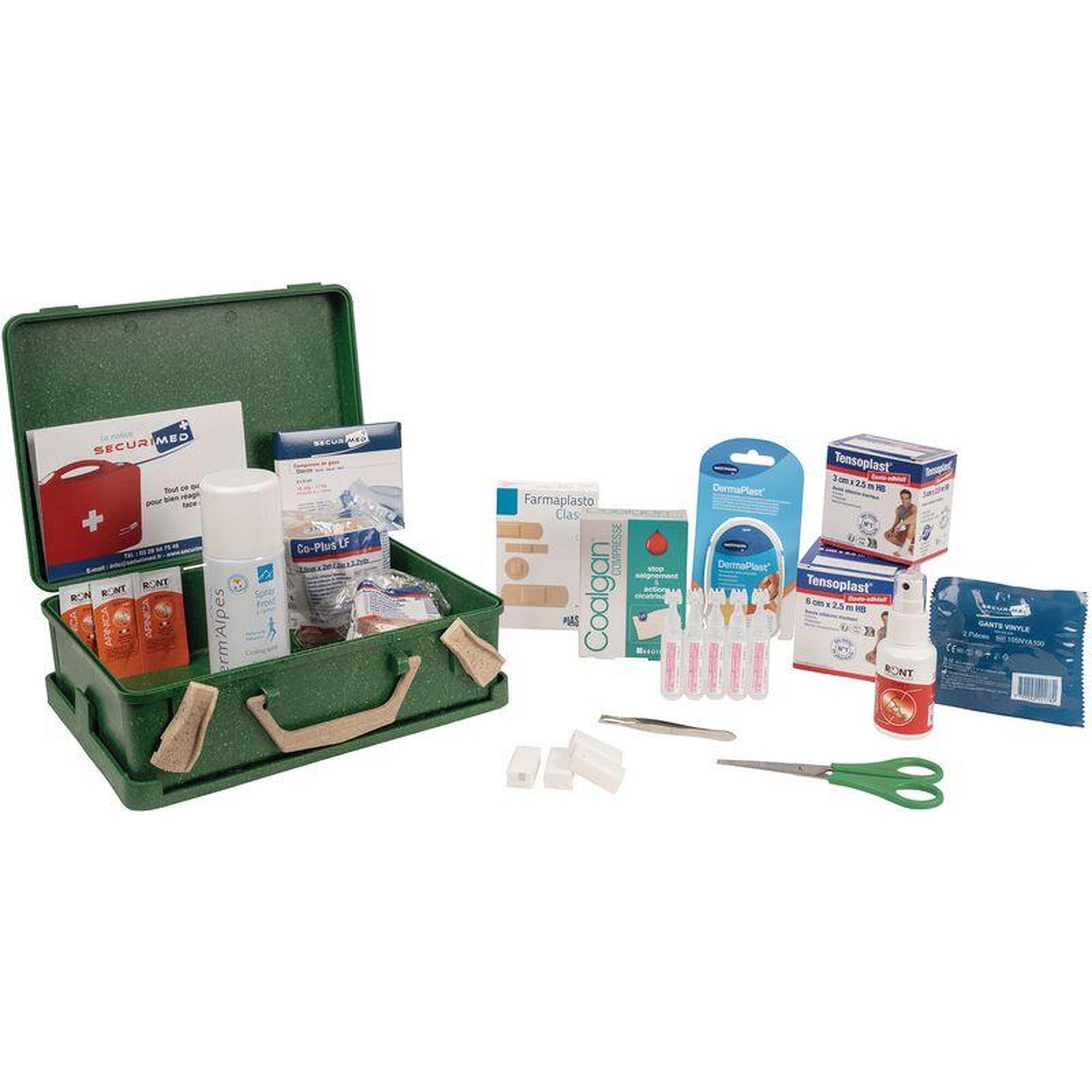 Securimed - Trousse De 1er Secours Handball Club Écologique - 57 Pièces - Trousse De Secours - Vert - Taille Unique - Decathlon