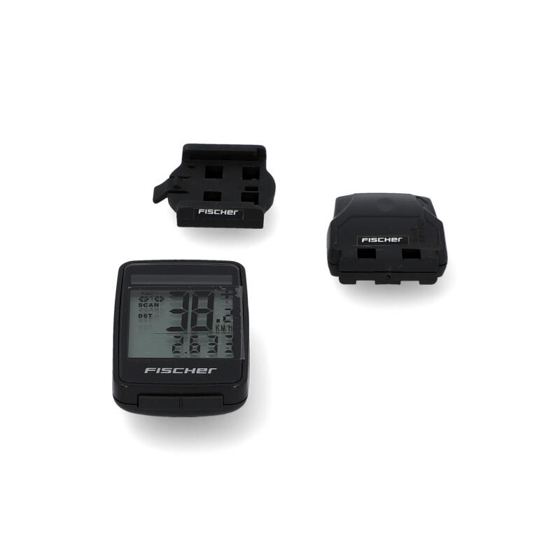 FISCHER BIKE FISCHER Fahrradcomputer Funk Solar FitPlus - 27 Funktionen