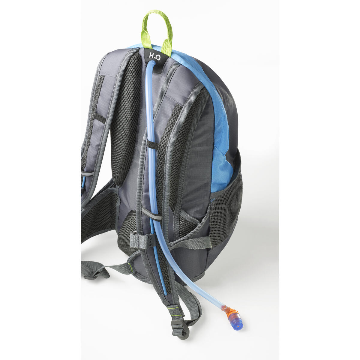 FISCHER Fahrrad- Rucksack mit Helmnetz blau 4/7