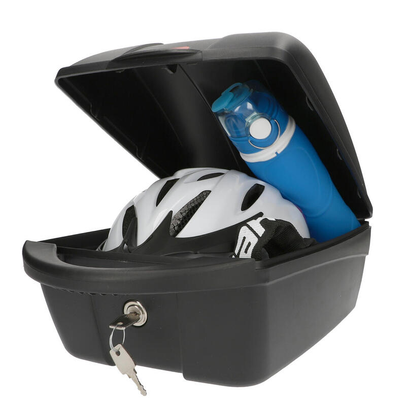 Portbagaj pentru bicicleta, tip cutie, plastic, 11 L