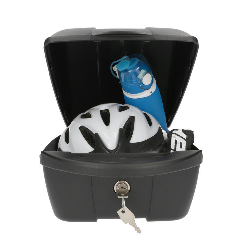 Portbagaj pentru bicicleta, tip cutie, plastic, 11 L