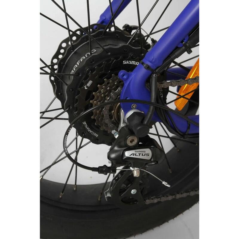 Vélo Electrique Voltaway Passenger Fat Bike RoyalBlue/FluroRed