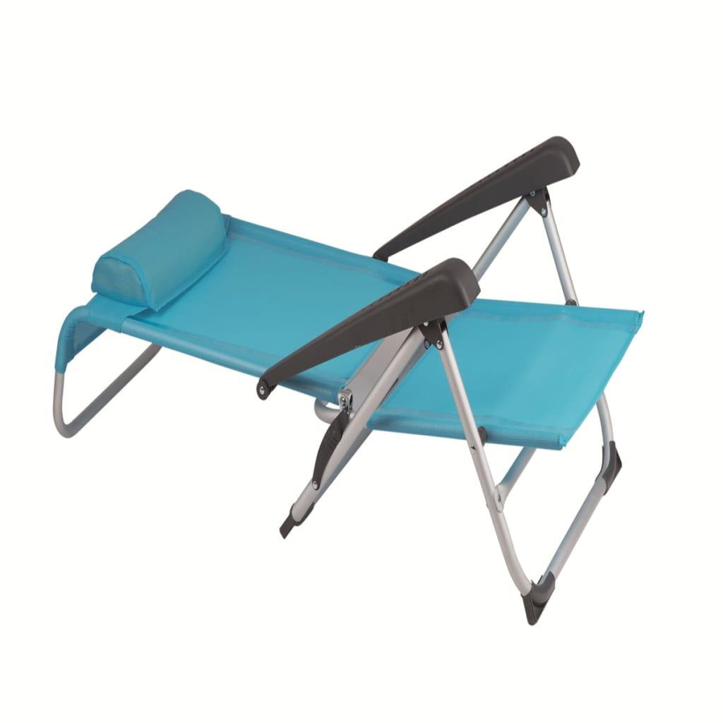 Bo-Camp Strandstoel Saint-Tropez Blauw 3/7