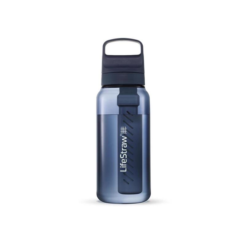 Waterfilterfles Go 2.0 Aegean Sea Blue 1 liter - Blauw