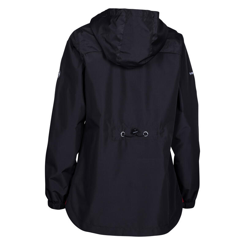 Chaqueta Impermeable Flourish para Mujer Negro