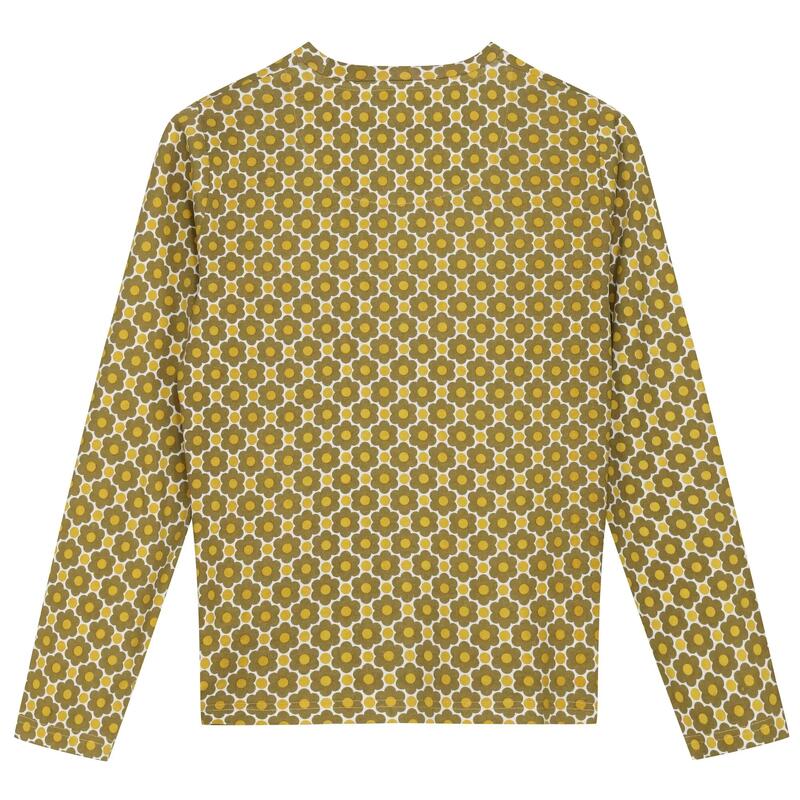 "Orla Kiely" TShirt für Langärmlig Damen Senf