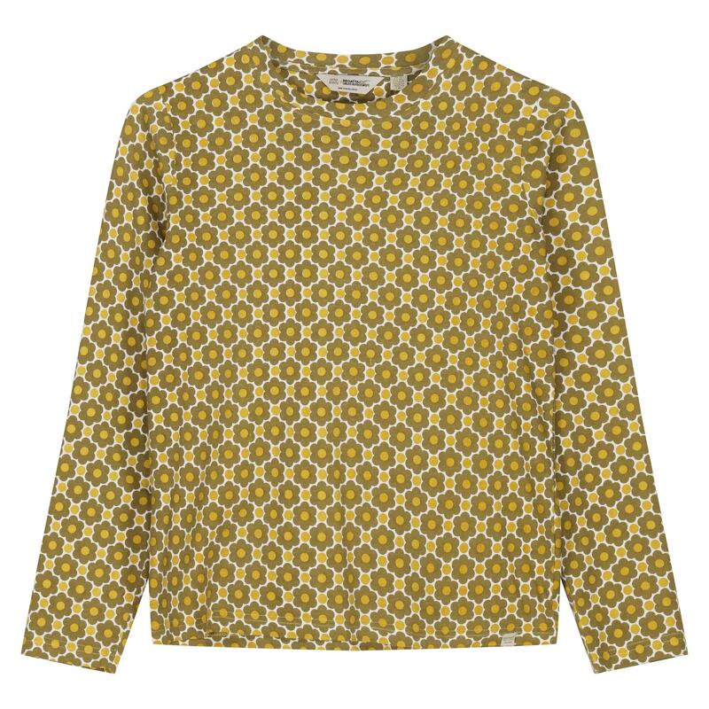 "Orla Kiely" TShirt für Langärmlig Damen Senf