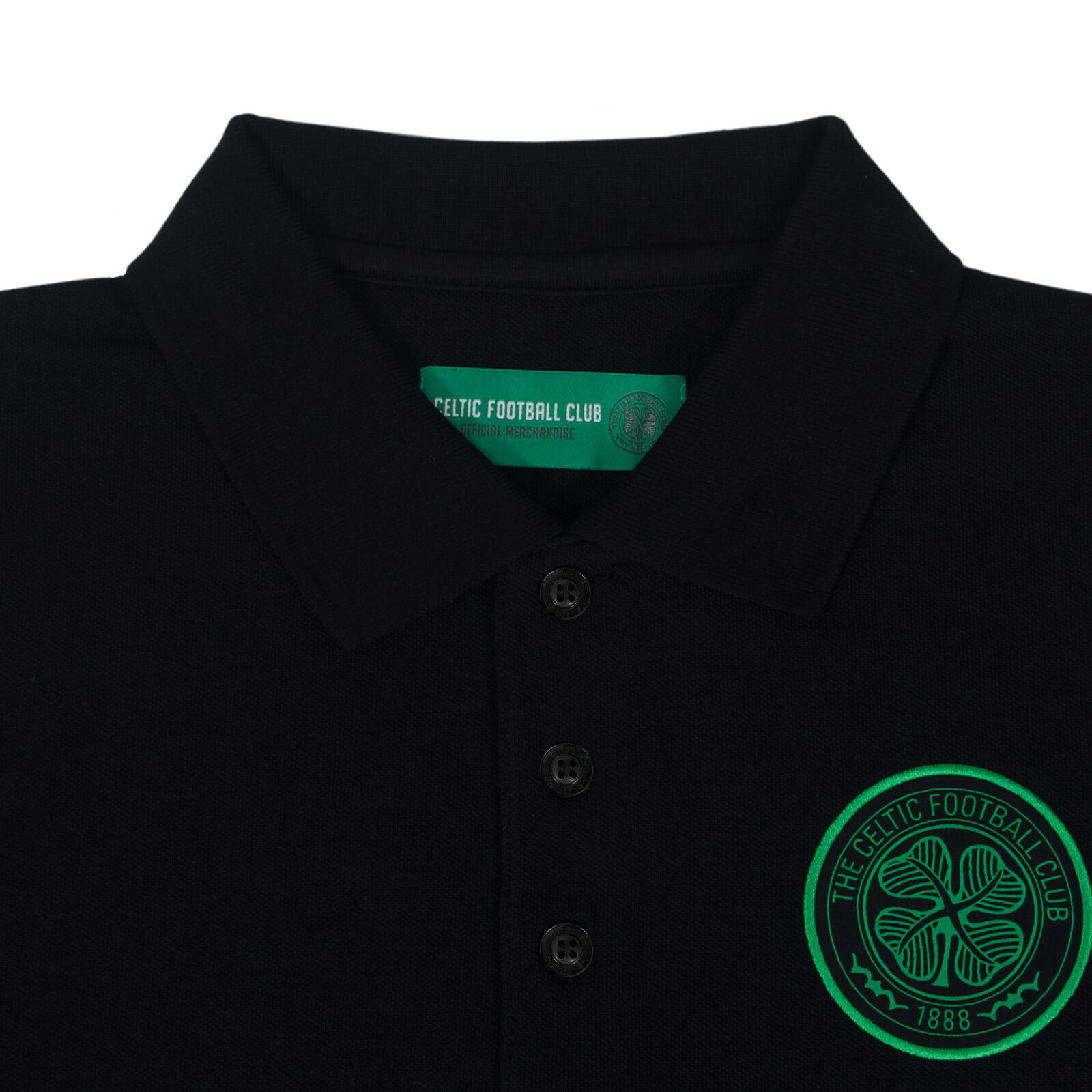 Celtic FC Mens Polo Shirt Crest OFFICIAL Football Gift 3/6