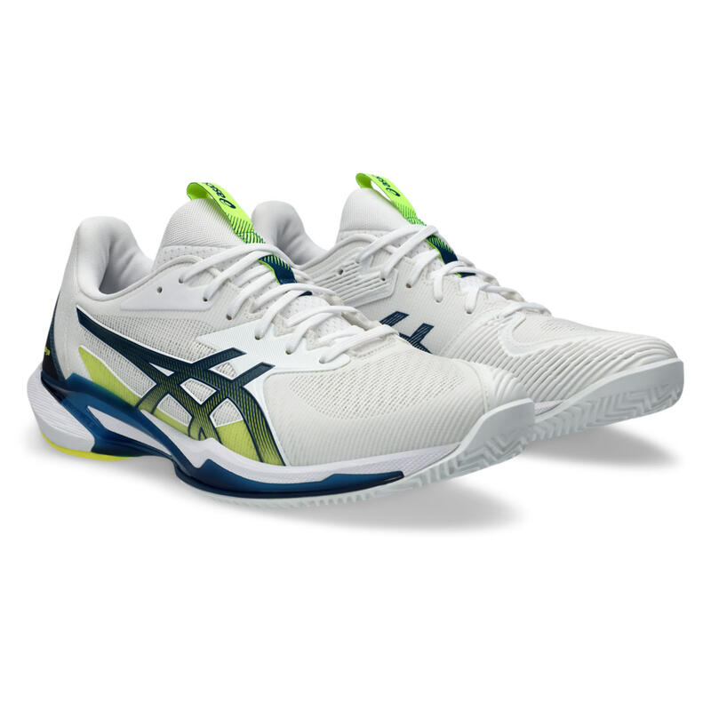 Asics Solution Speed Ff 3 Clay 1041a437 Bianco