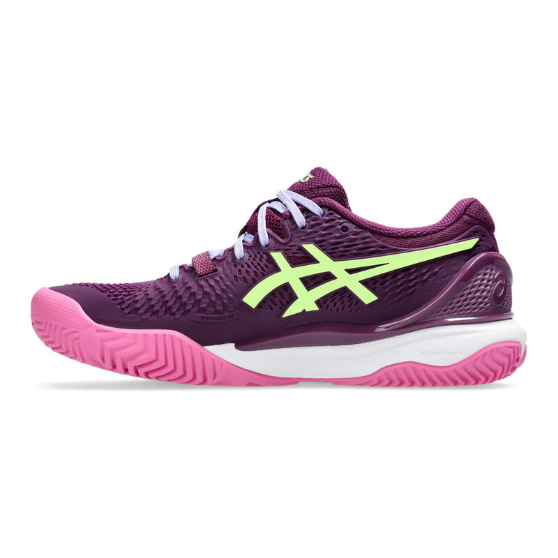 Zapatillas Asics Gel Resolution 9 Padel Malva Intenso Lima Mujer -  - 39