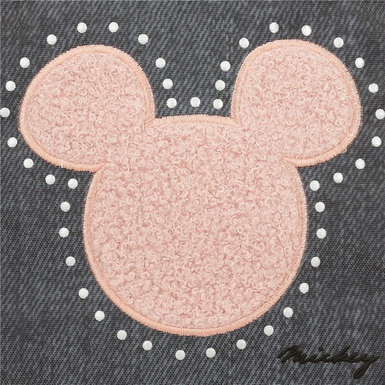 Bolso portaordenador Niña Disney Mickey studs  32 cm negro