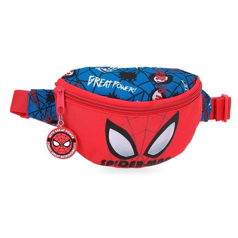 Riñonera Niño Marvel Spiderman Authentic  11 cm Rojo