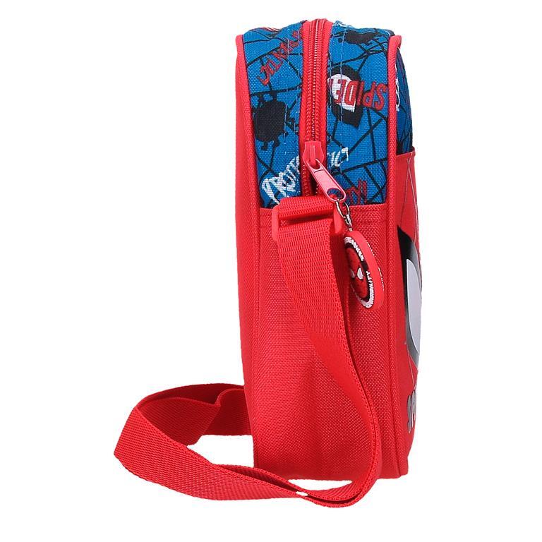 Bandolera Niño Marvel Spiderman Authentic  20 cm Rojo