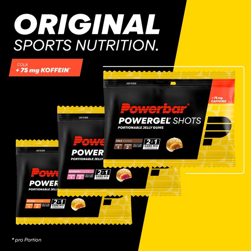 24 shots PowerBar PowerGel 60gr