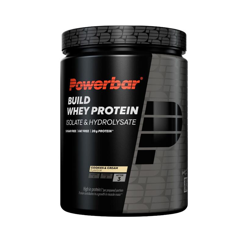 Build Whey Protein Isolate &amp; Hydrolysate 550g Powerbar