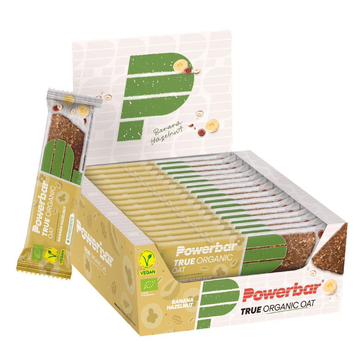 Barretta proteica PowerBar True Organic Oat da 40 g (confezione da 16)