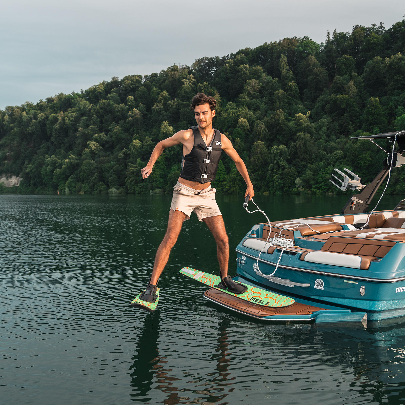 Zwemvest Promo Wakeboard SUP Zeilen Heren/Dames Drijfvest 5/5